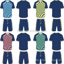 Neueste Fußballkleidung Sublimation 100% Polyester Mesh benutzerdefinierte uniformes de Fußball